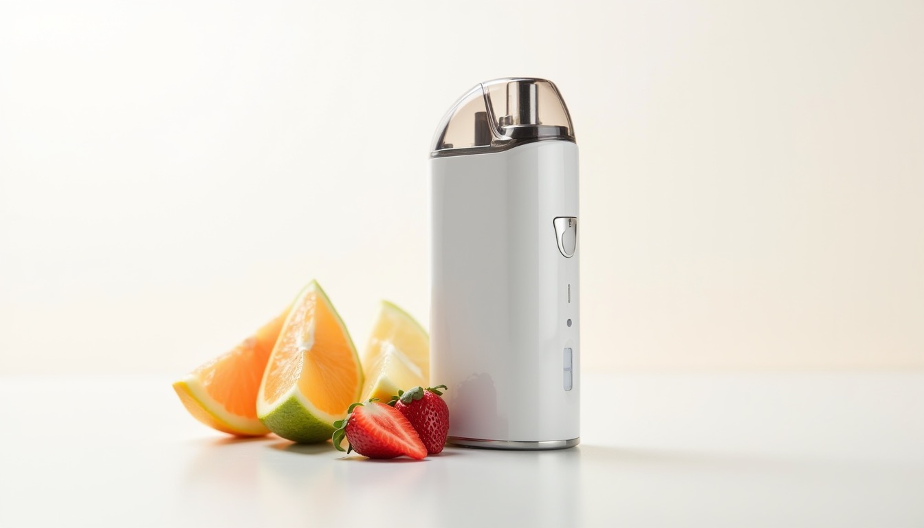 Vape et fruits saveurs