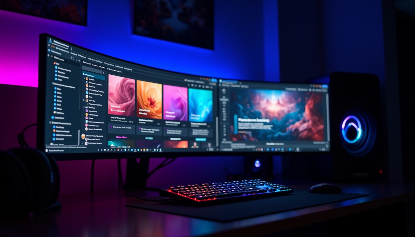Onglets multiples sur écran ultrawide