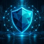 securite-informatique-2026-nouvelles-menaces Bouclier protegeant des donnees numeriques