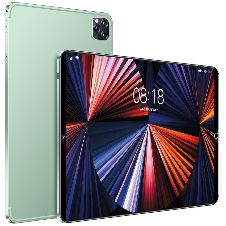 Tablette ProTabletX : quatre modèles alignés, face avant et dos